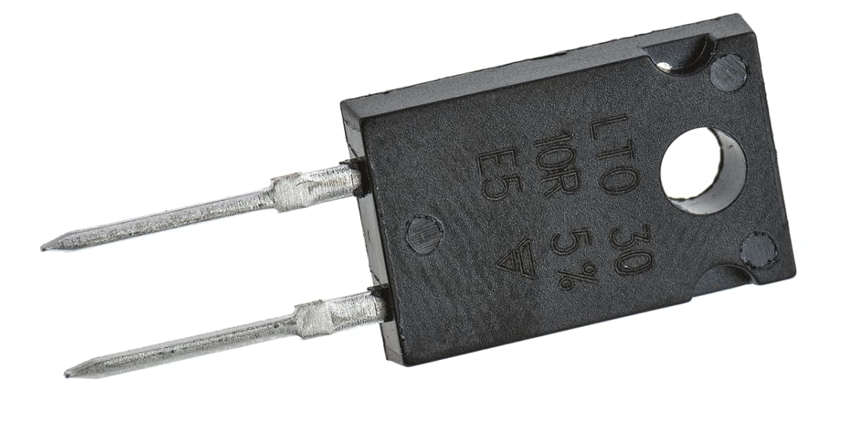 Product image for LTO30 Power Resistor T/F 10R 30W TO220