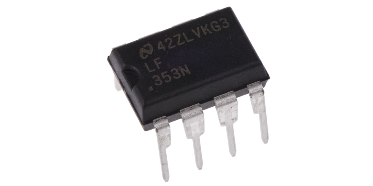 Product image for DUAL OP AMP,LF353N DIP8