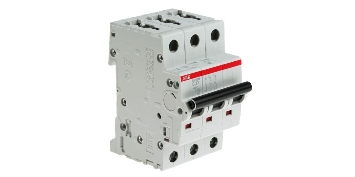 Product image for S200 MCB 32A 3 Pole Type C 10kA