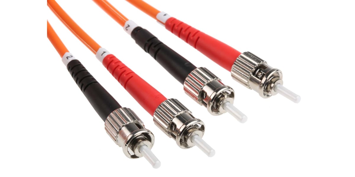 Product image for Duplex ST-ST patch lead,62.5/125um 10m