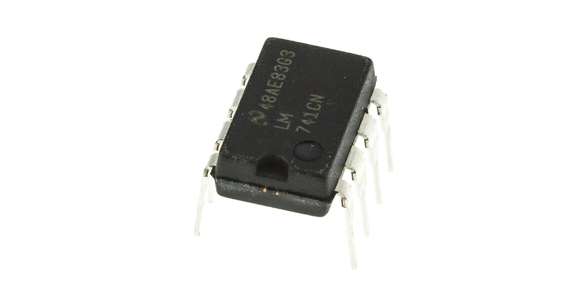 LM741CN/NOPB Texas Instruments, Op Amp, 1MHz, 8-Pin MDIP - RS