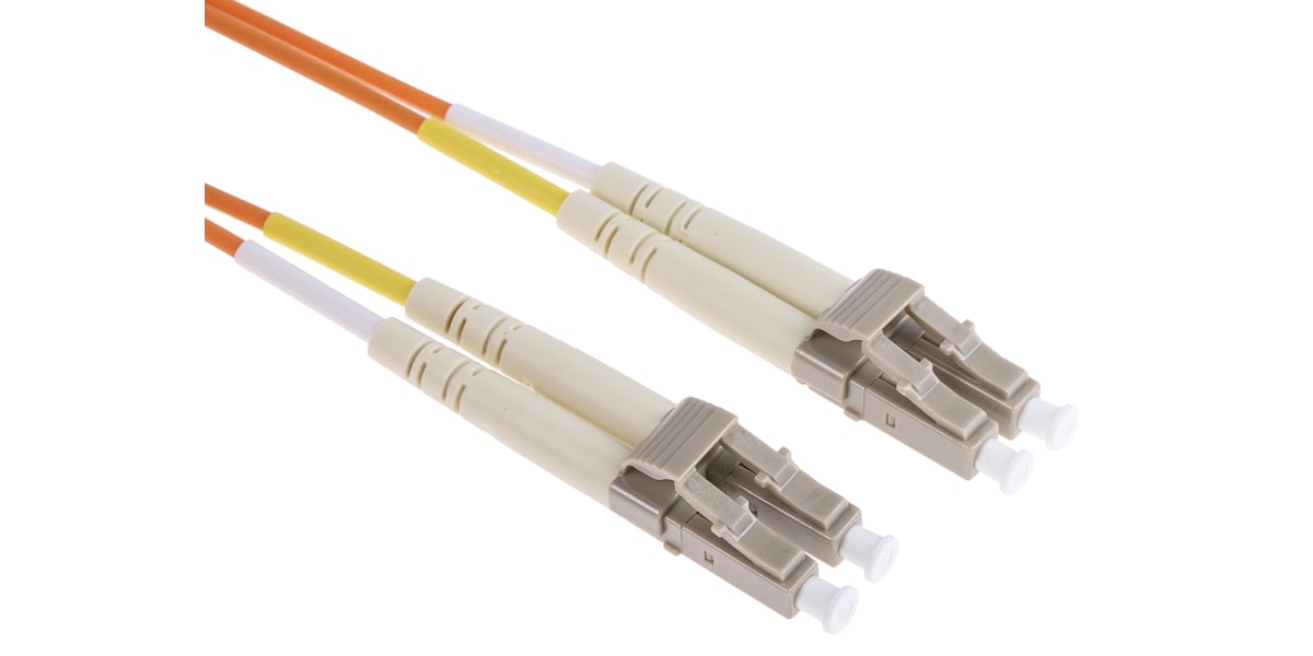 Product image for LC-LC patchlead OM1 Duplex Orange 2m