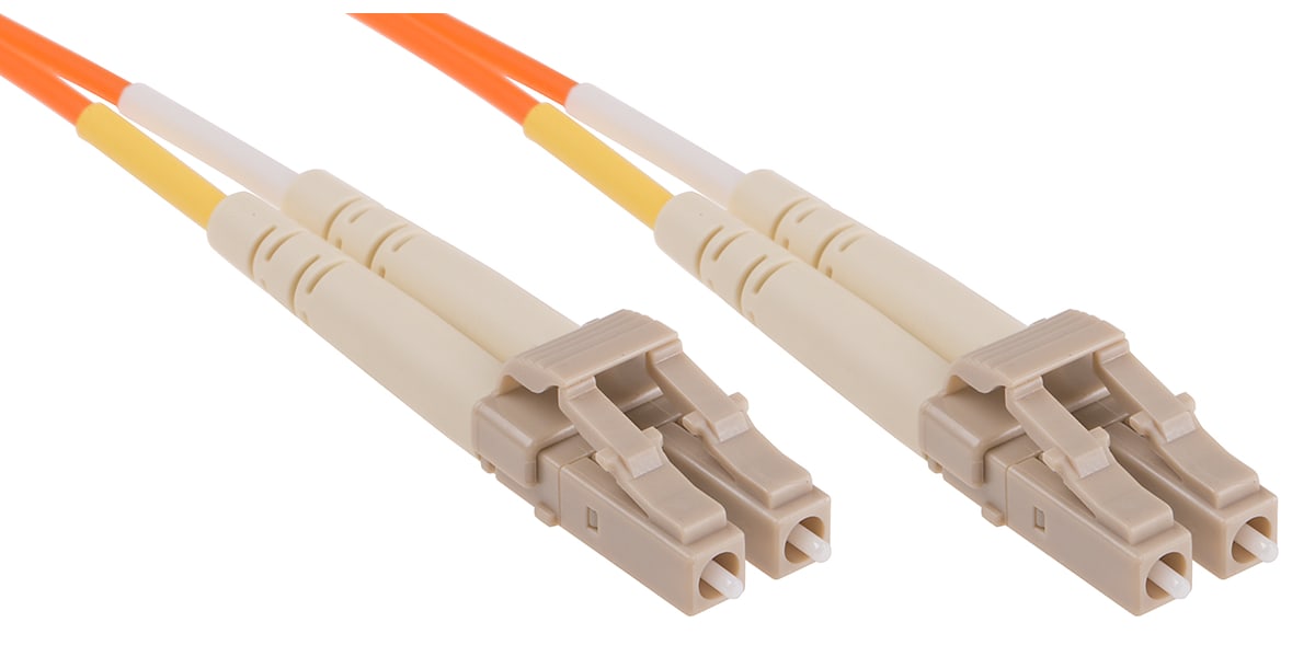 Product image for LC-LC patchlead OM2 Duplex Orange 5m