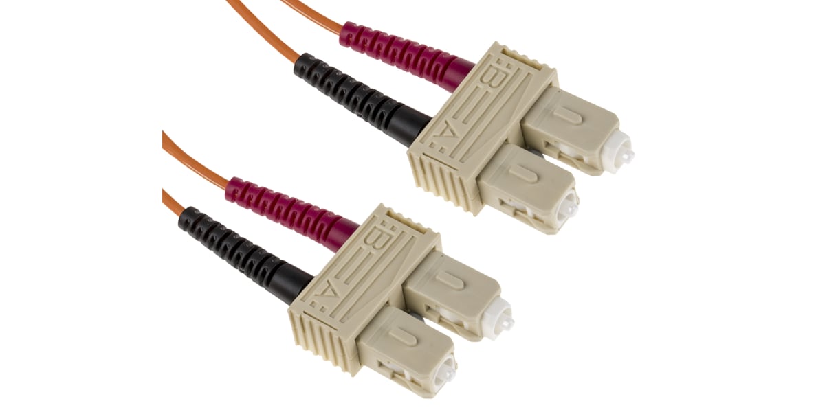 Product image for SC-SC patchlead OM1 Duplex Orange 10m