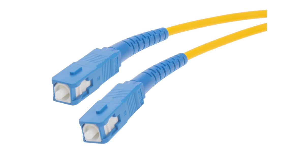 Product image for SC-SC patchlead OS1 Simplex Yellow 10m