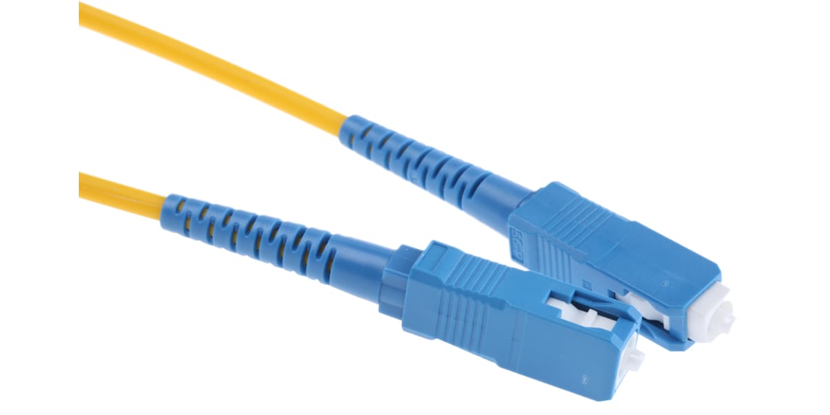 Product image for SC-SC PATCHLEAD OS1 SIMPLEX YELLOW 2M