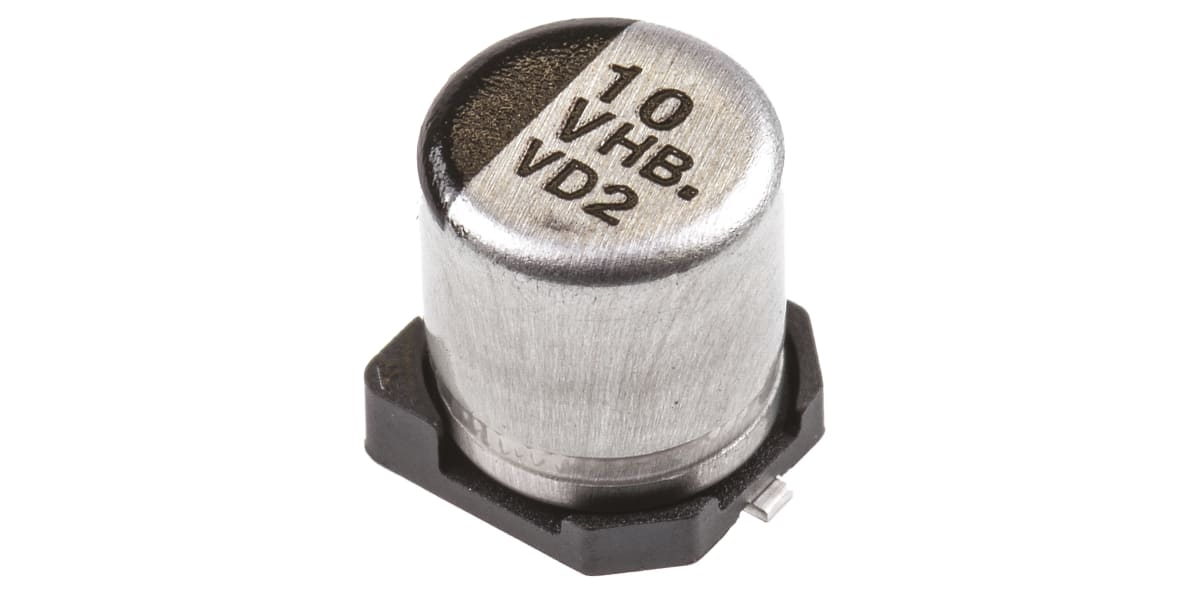 Product image for SMD elec cap 10uF 35V