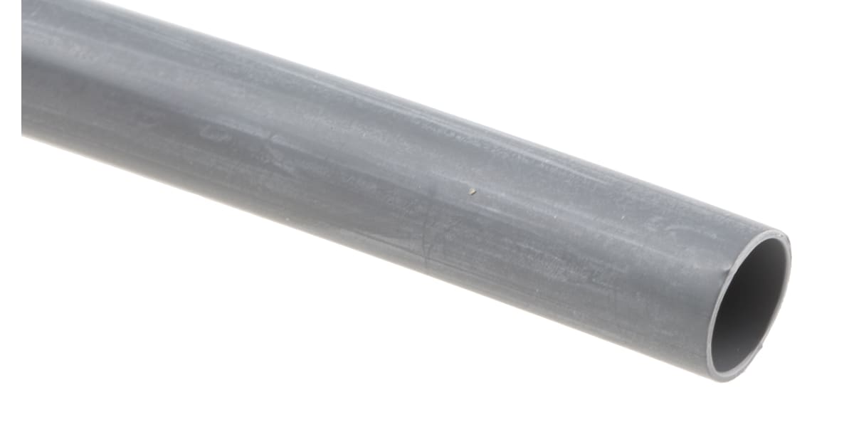 Product image for Grey flame retardant tube,6.4mm bore