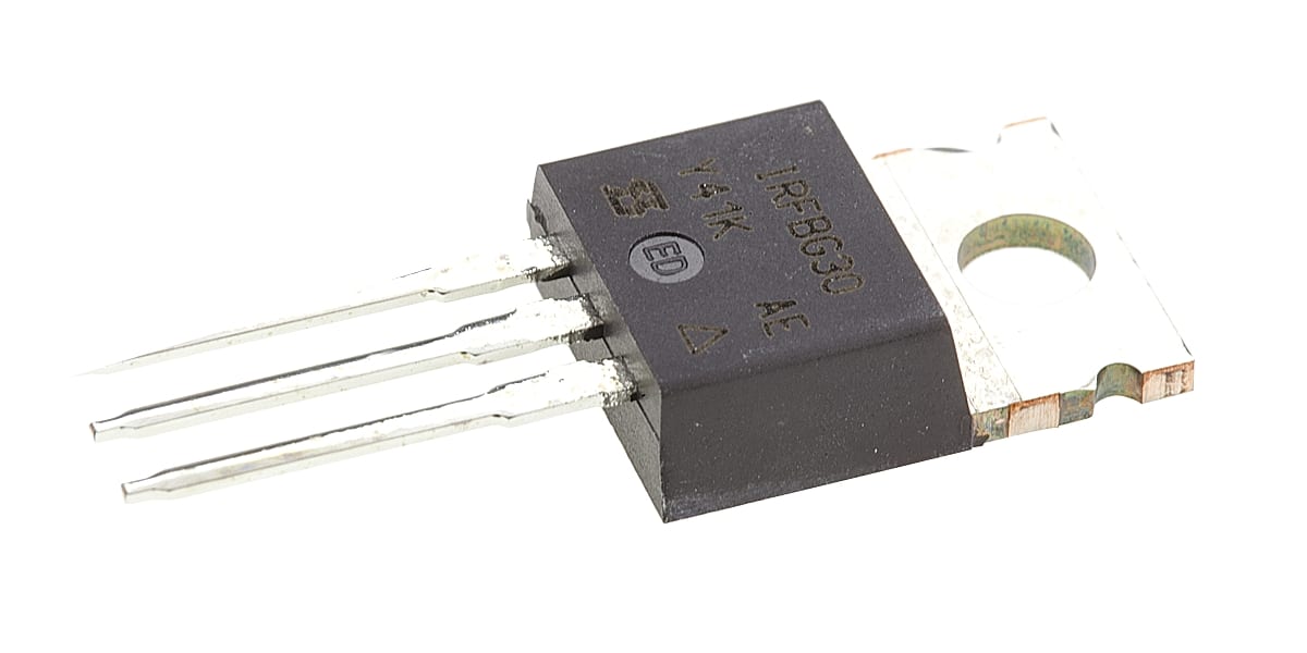 Product image for MOSFET N-Channel 1KV 3.1A TO220AB