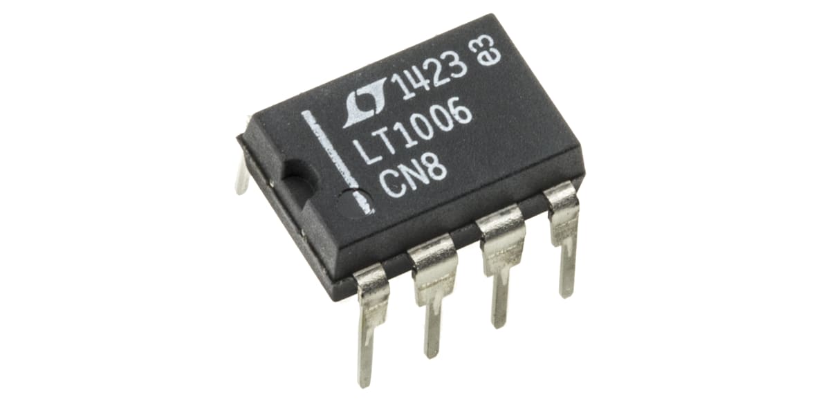 Product image for Single precision op amp,LT1006CN8 DIP8