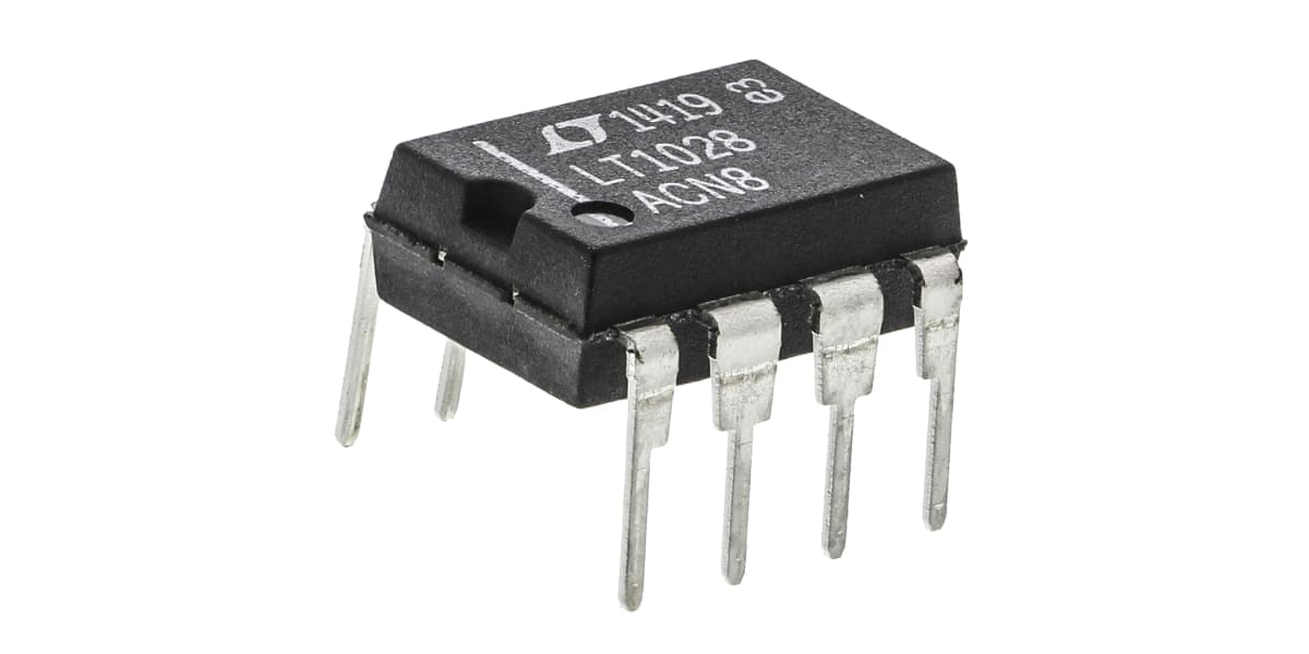 Product image for Single precision op amp,LT1028ACN8 DIP8