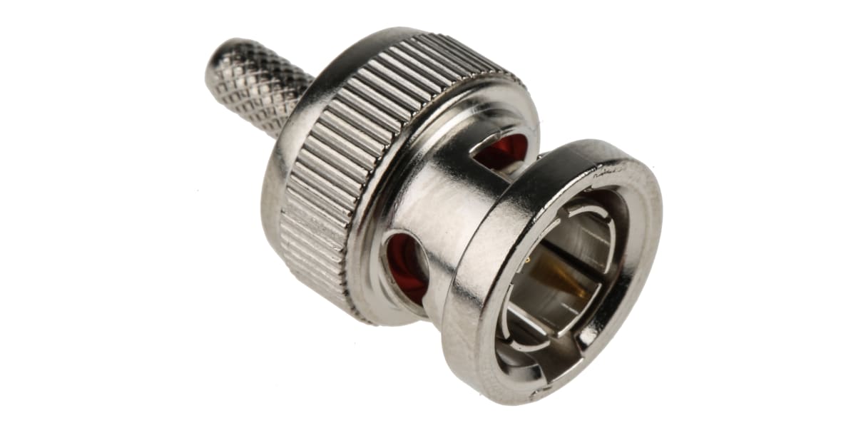 Product image for Crimp BNC straight plug-RG179 cable75ohm