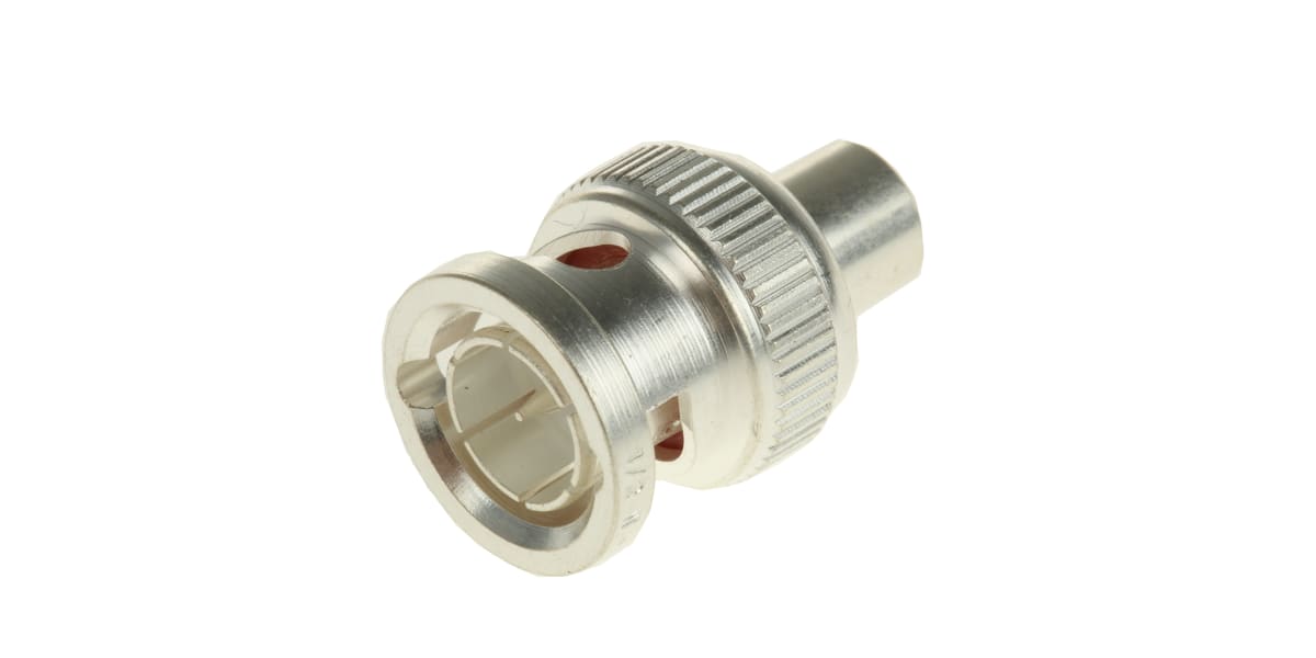 Product image for BNC plug termination,75ohm 0.5GHz/0.5W