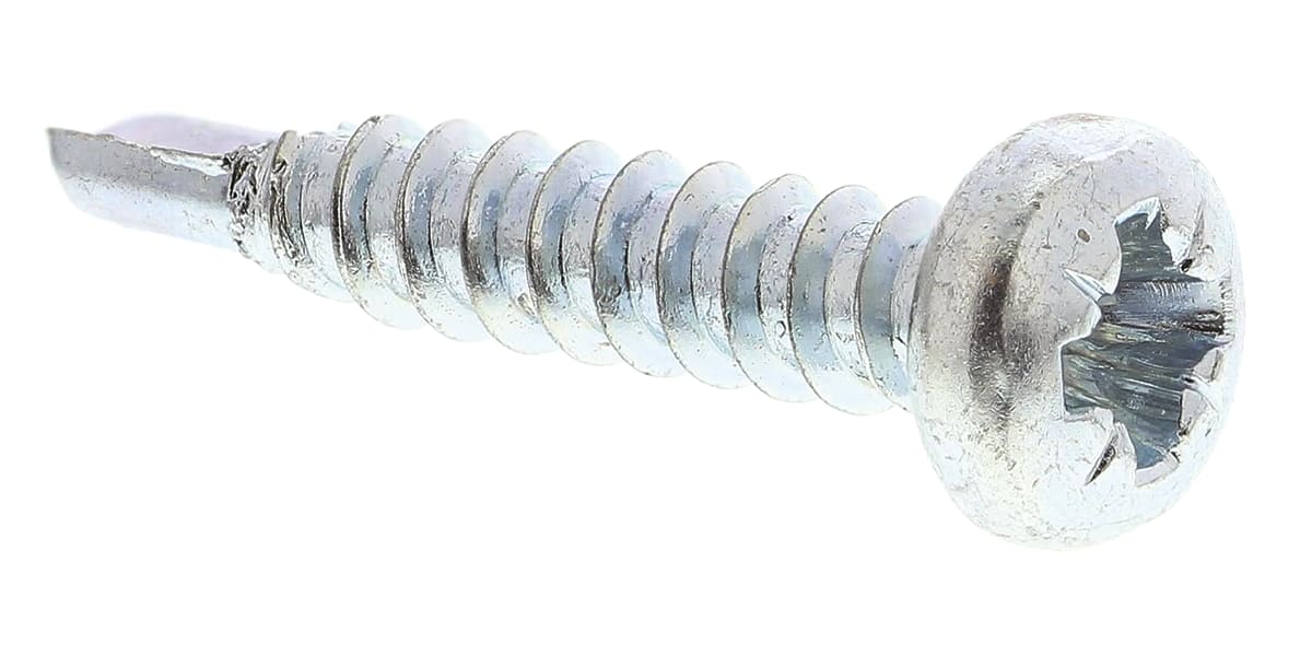 RS PRO, RS PRO Pan Head Self Tapping Screw, 1 3/4in Long