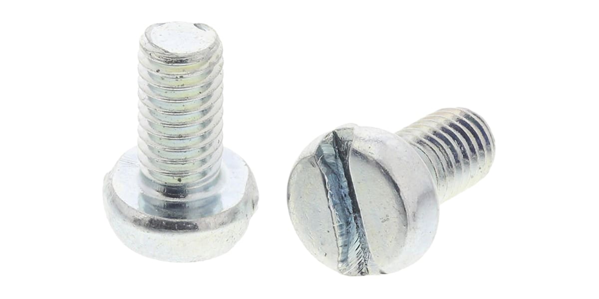 Product image for Slotted cheesehead steel screw M3x6mm