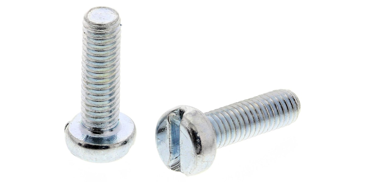 Product image for Slotted cheesehead steel screw M3x10mm