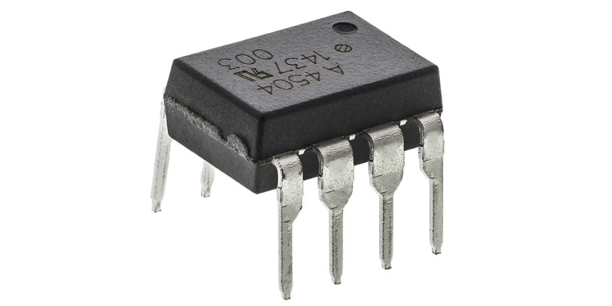 Product image for OPTO-ISOLATOR,HCPL4504 2500VAC/25MA DIP8