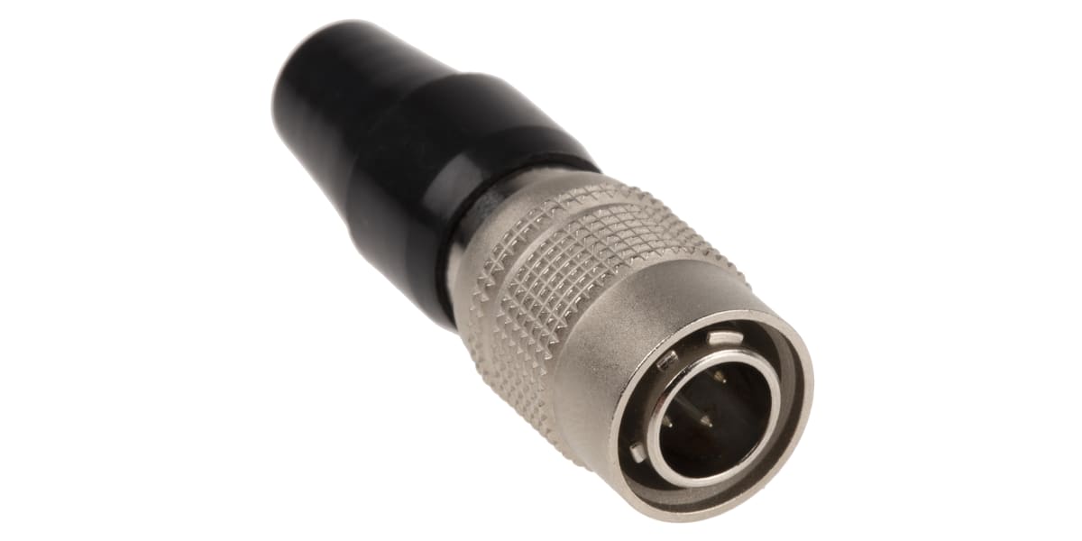 Product image for CONNECTOR, PLUG, MALE, CIRCULAR, 4POLE
