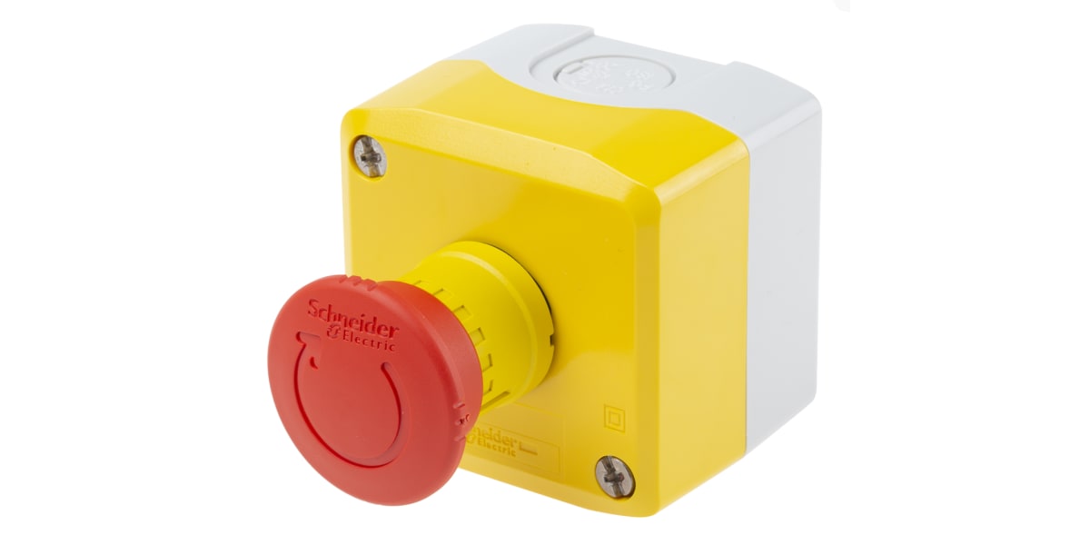 Product image for EMERGENCY STOP STATION 1NO/2NC TURN REL