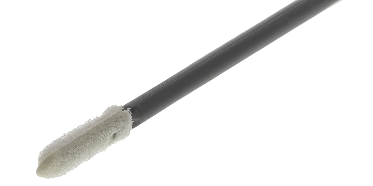 Product image for Chemtronics Fibre Optic Cleaning Swab for Test Equipment Port Fibre Optic Connectors and Ferrules, 50 m