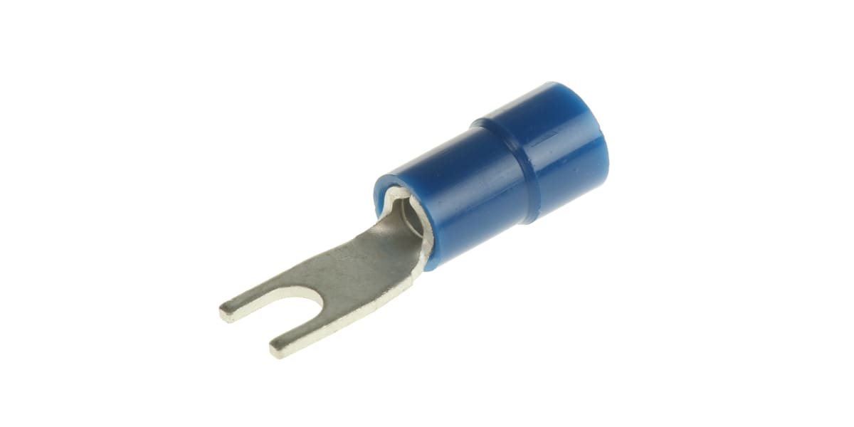 Product image for Blue M3 spade terminal,1.5-2.5sq.mm wire