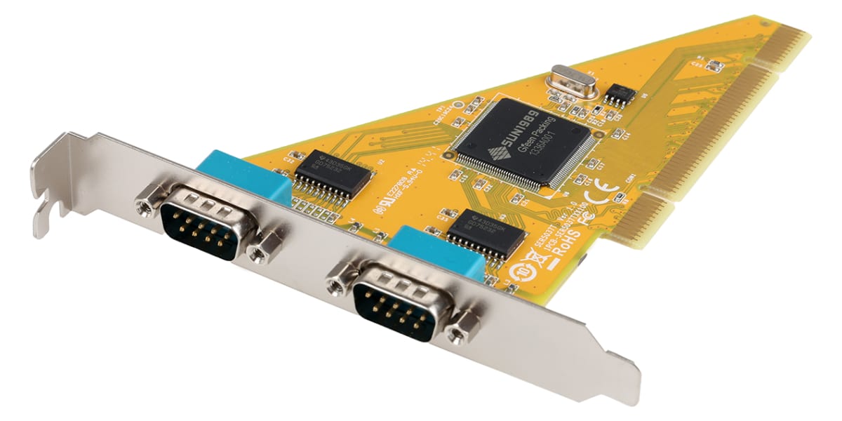 Product image for 2S-RS232 PCI Adp.,1xD-SUB 9,16C550