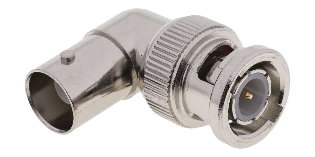 Product image for BNC r/a adapter  50ohm Ni plated