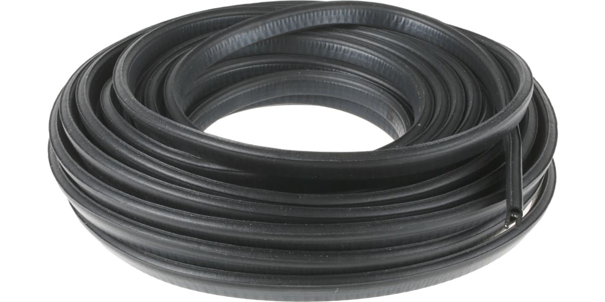 Product image for Sealing strip,EPDM, wire insert,0-2.5mm.