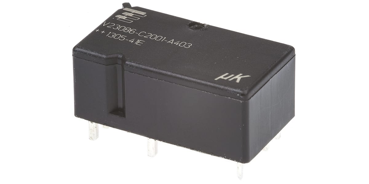 Product image for Micro auto power relay PCB 2c/o 12Vdc