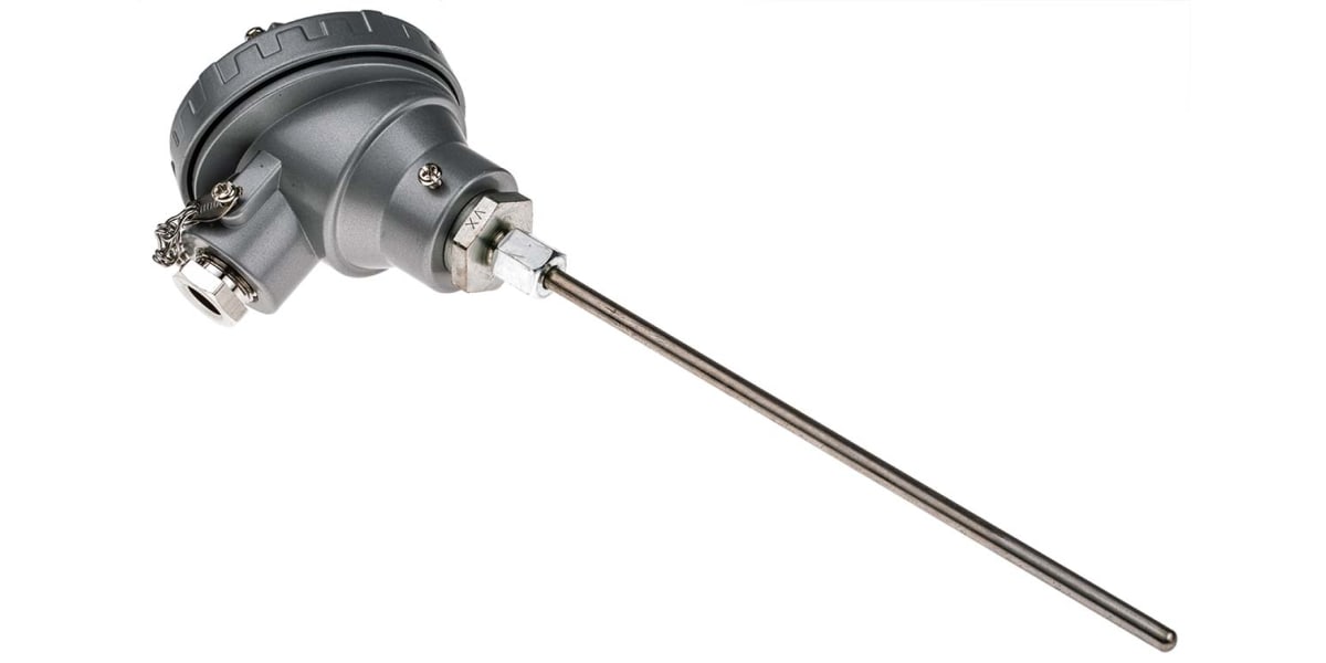 Product image for Thermocouple K with head, 6 x 200mm