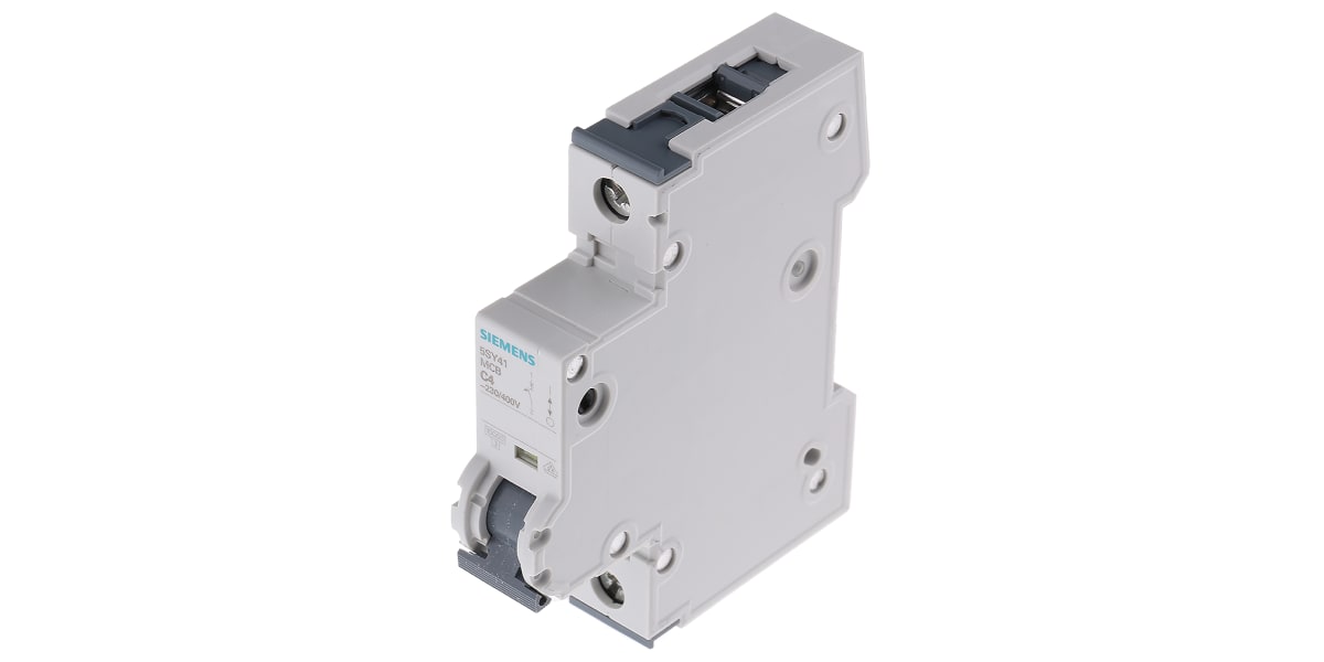 Product image for MCB 1 Pole Type C 10kA 4A 230/400V