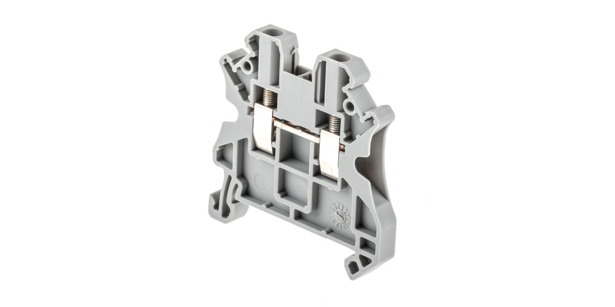 Product image for Din rail terminal block,UT2.5,grey