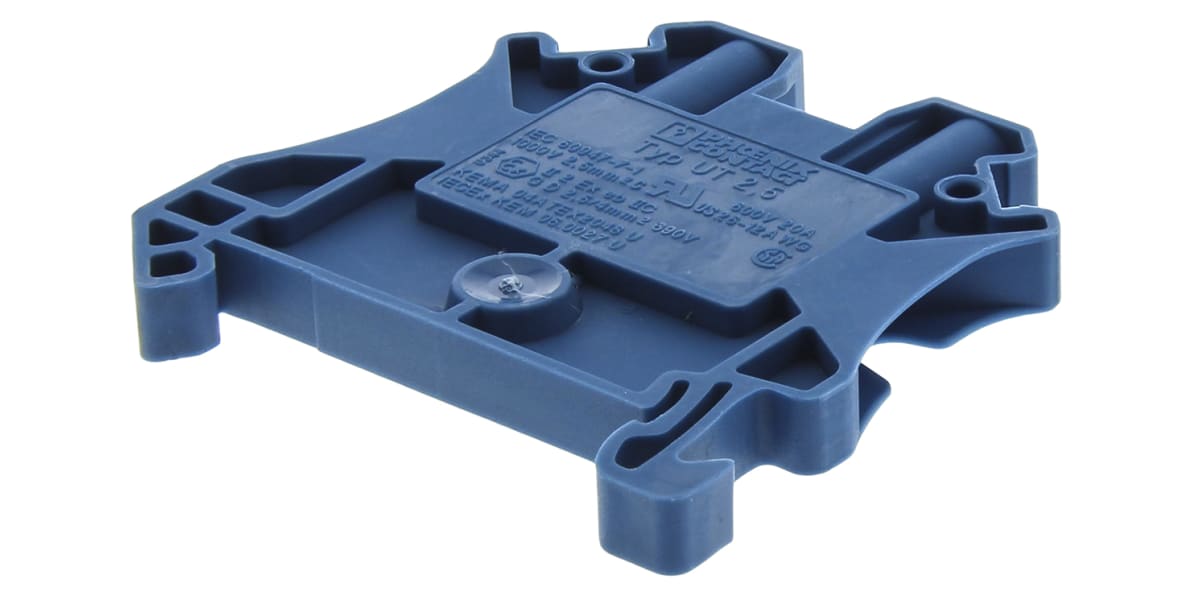 Product image for Din rail terminal block,UT2.5,blue