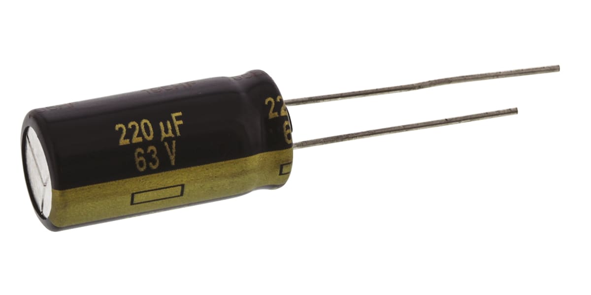 Product image for FC RADIAL ELEC CAP, 220UF 63V