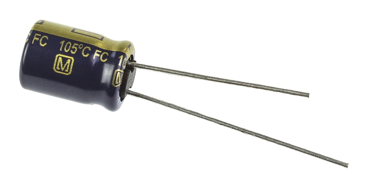 Product image for FC radial elec cap, 47uF 63V