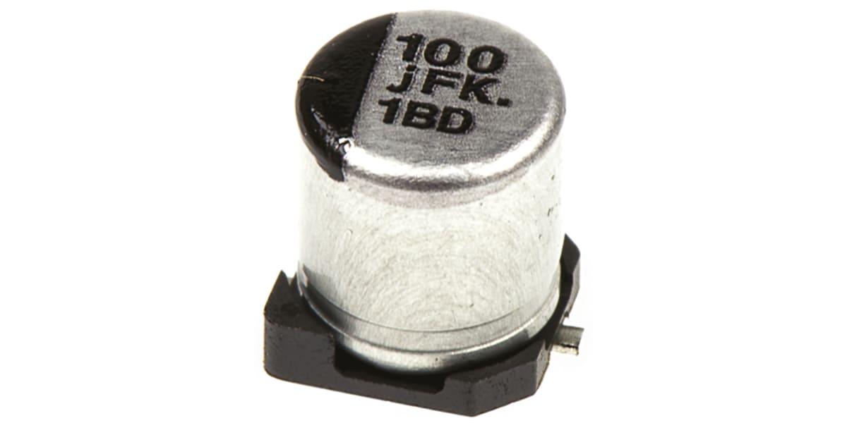 Product image for ECAP 100uF 6.3V C Case
