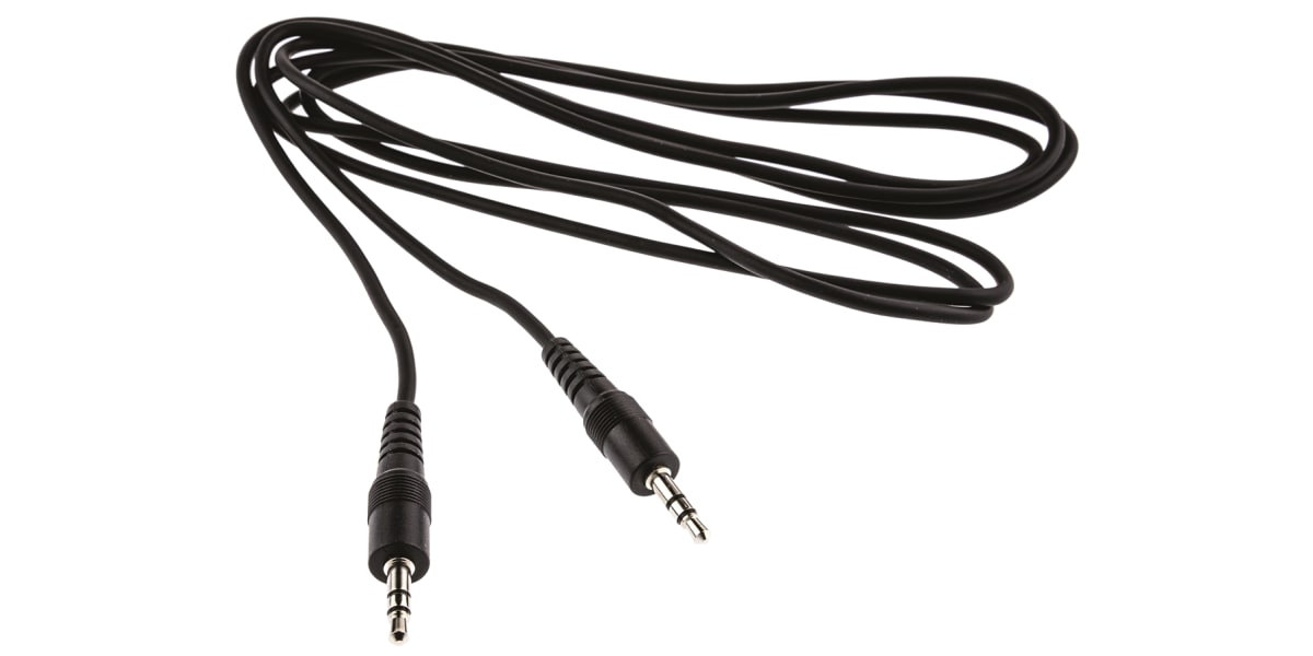 Product image for STEREO STRAIGHT POWERPLUG ASSEMBLY,3.5MM