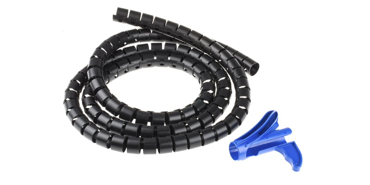 Product image for Black cable Helawrap HWPP25L2