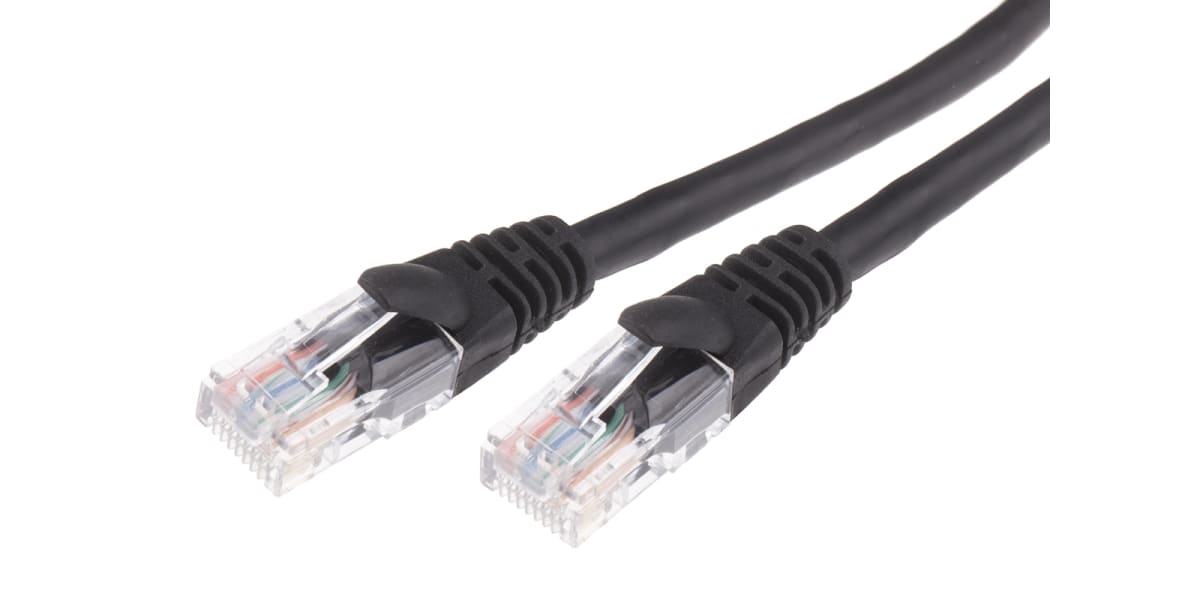 Product image for PATCH CORD CAT 5E UTP LSZH 1M BLACK