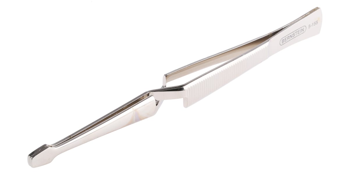 Product image for CROSSED TWEEZERS WITH 5 MM WIDE JAWS