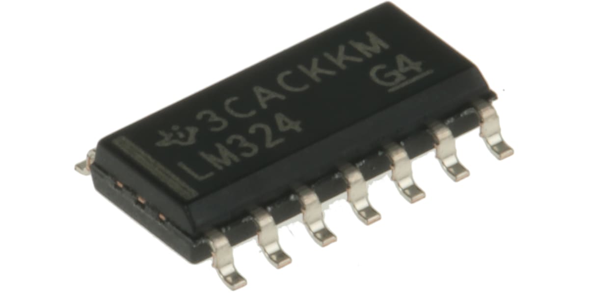 Product image for OP AMP QUAD GP 16V/32V 14-PIN SOIC