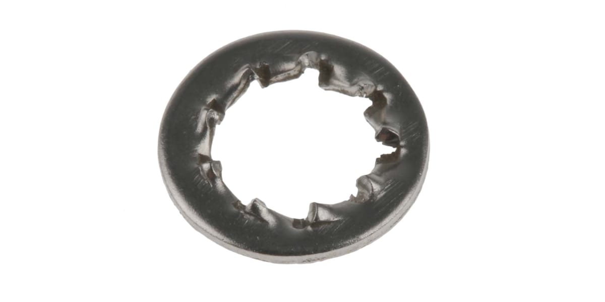 Product image for A4 SS DIN 6798J shakeproof washer,M6