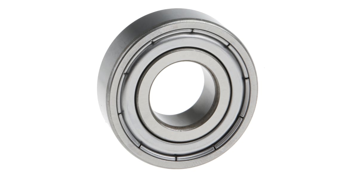Product image for Bearing, ball, shield, 15mm ID, 35mm OD