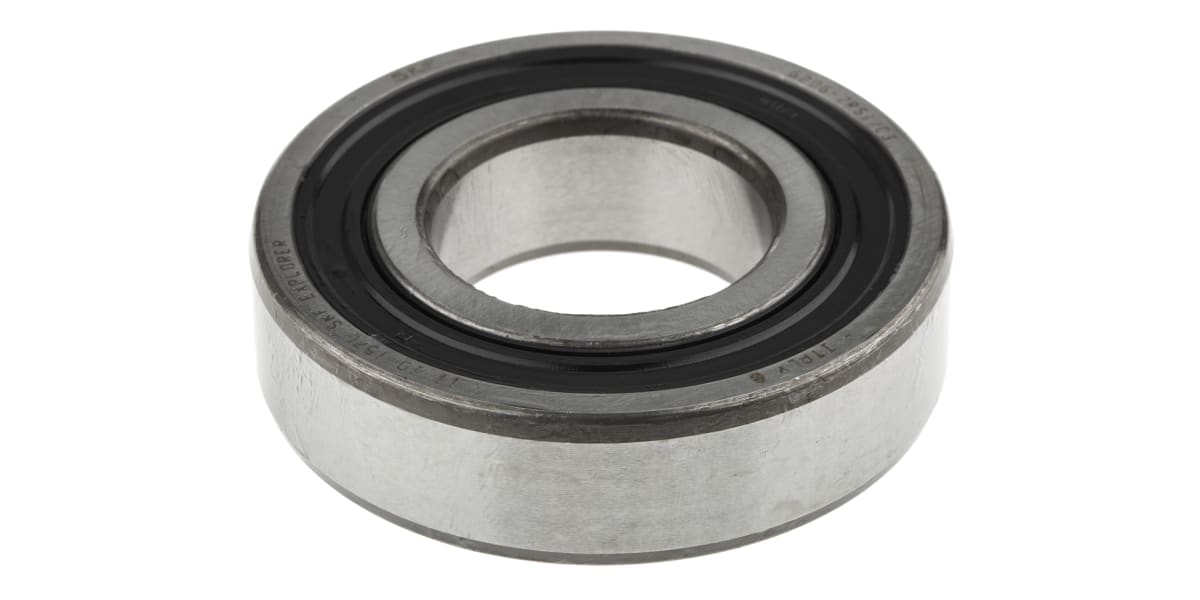 Product image for Bearing, ball, sealed, 30mm ID, 62mm OD