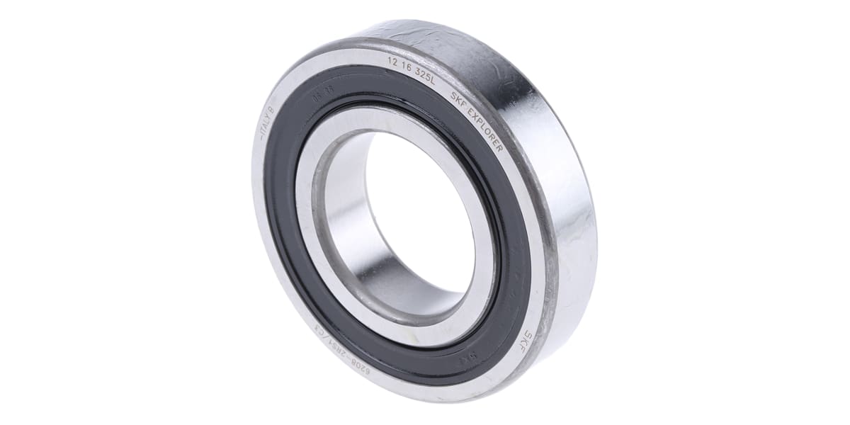 Product image for Bearing, ball, sealed, 40mm ID, 80mm OD