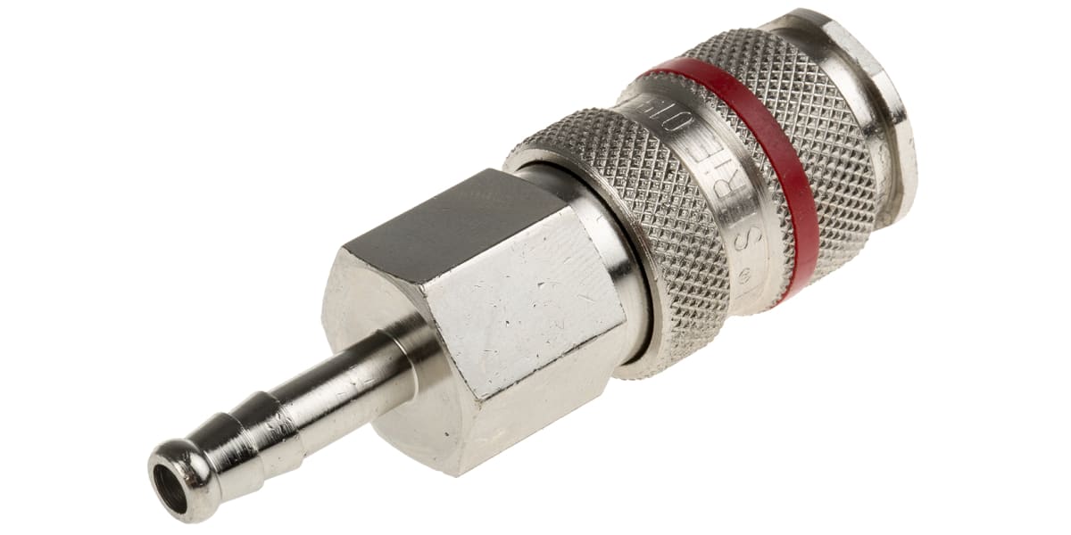 Product image for Standard Hose Barb Coupler1/4" Series 19