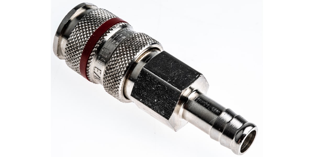 Product image for Standard Hose Barb Coupler 10 mm 3/8 in.