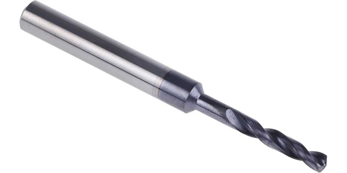 Product image for Dormer Solid Carbide Twist Drill Bit, 3.3mm x 62 mm