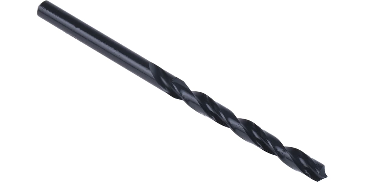 Product image for HSS ground flute jobber drill,3/16in dia