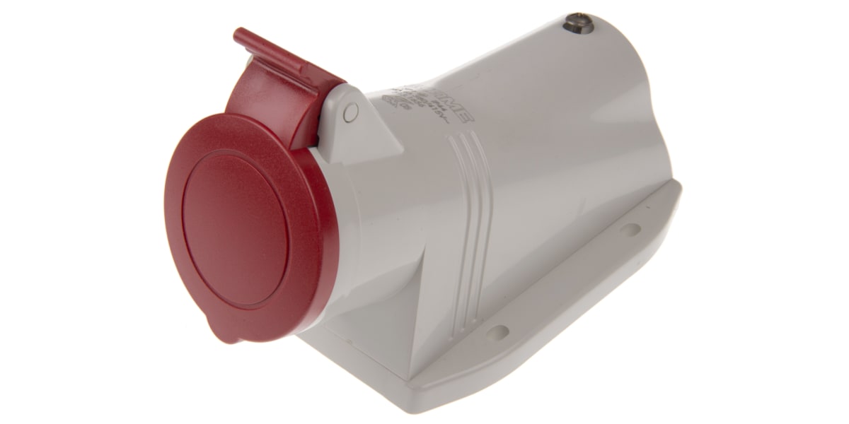 Product image for 16A 3P+E 400V Surface Socket IP44